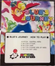 Blue’s Journey Neo Geo Mini Arcade Marquee