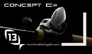 13 Fishing Concept C2 Baitcast Reel - Choose RH / LH & Ratio