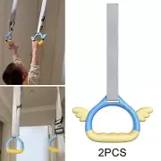 2Pcs Gymnastics Rings for Kids Training Rings for Calisthenics Workouts