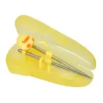 黃色小鴨造型不鏽鋼學習筷附收納盒GT-63123(304不鏽鋼學習筷)右手專用/USU304/食品級不鏽鋼