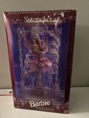 Vintage 1991 Mattel Nutcracker Barbie Second In Series Musical Ballerina Doll
