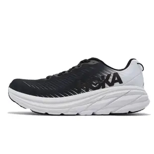 Hoka One One Rincon 3 寬楦 慢跑鞋 黑 白 漸層 男鞋 路跑【ACS】 1121370BWHT