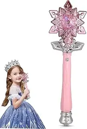 UPKOCH Light Up Snowflake Wand with Mist Effect for Fairy for Parties Dress Up and Winter Celebrations Holiday for Boys