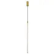 Vencha Centric Metal Modern Minimal 1 Light Drop Pendant Light - Gold - 3000K Warm White