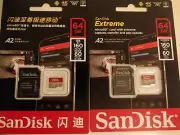 Sandisk Extreme 64GB / 128GB MicroSDXC Memory Card V30 A2 Class 10