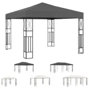 Gazebo Marquee Canopy Party Tent Fabric Cream/Anthracite Multi Sizes vidaXL