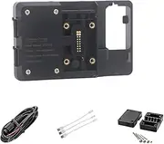 for B&MW for R1150RT for R850RT Motorcycle Windshield GPS Phone USB Wireless Charging Holder Navigation Bracket Stand Navigation Bracket(Wireless Charging)