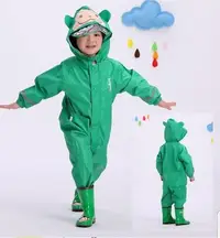 在飛比找Yahoo!奇摩拍賣優惠-【hugmii】寶寶兒童立體卡通春夏透氣款雨衣