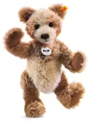 Rare Steiff Germany New Moritz Carmel & Cream Stuffed Jointed Panda Bear 027543