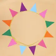 Bunting Garland Flags Banners Pennant Flags Banners Garland Pennant Banner