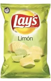 Lay's Limon Flavored Potato Chips, 7.75 oz Bag