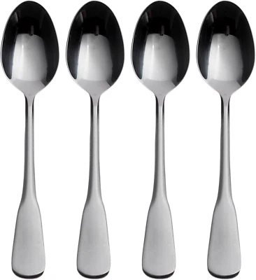 Vintage Silver Colonial Boston Teaspoons Set of 4 - Elegant Tableware
