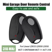 Garage Remote FOR MCT-1 MCT-11 ACT-31B Compatible For Linear MegaCode 318MHz