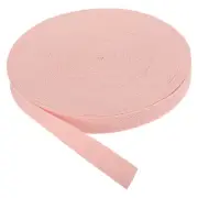 Cotton Twill Tape 5/8" 25 Yards Cotton Ribbon Bias Binding Tape Pale Pink