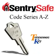 Sentry Safe & Fire Box keys / Select your key code / Series A - Z