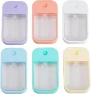 Portable Card Spray Bottles, 6Pcs 45ml Card-Shaped Travel Perfume Refillable ...