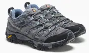 Merrell Moab 2 J06026W Sneakers Women's US 6 Gray Waterproof Hiking Shoes LR1125
