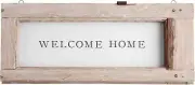 Mud Pie Welcome Home WalArtl