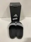 adidas Adilette Shower Kids Size 13K - Core Black / Cloud White / Core Black, US