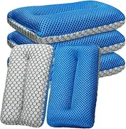 SiliFine 5-Pack Heavy Duty Car Washing Sponges, Bug & Tar Remover, Scratch-Free, Double-Sided Mesh, 3.5 x 6.6 inches