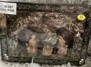 NEW Euromarchi Nativity Manger Set Creche De Noeil Made in Italy