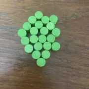 Pegasus Speile Framework Replacement Parts New 22 Green Tokens