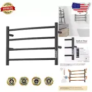 Efficient Electric Towel Warmer with Timer - Luxurious Warmth for Bathing Bliss