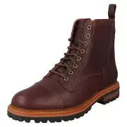 Mens Clarks Lace Up Casual Ankle Boots 'Clarkridge Hi'