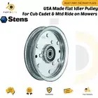 Flat Idler Pulley Suits Cub Cadet & Mtd Ride on Mowers 756-04129 , 753-08171