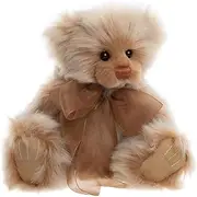 [Charlie Bears] Monday Plush Teddy Bear - Soft, Cute & Huggable Collectible Stuffed Animal for Kids & Adults