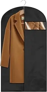 [WOOVEEWIND] Garment Bags,Coat Storage Organizers | Hangable Protective Dustproof Storage Organizer with Zipper for Clothing Travel