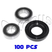 100Pcs Front Load Washer High Quality Bearings & Seals Kit AP3970398