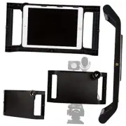 Case with Handles - Tripod and Lens Adapter - iPad Stabilizer for Mini Black