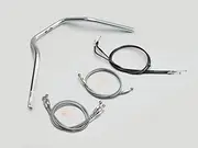 H038-048C CB1300SB Handle Set, Narrow Type 4, Chrome Plated (10-13 Vehicles Without ABS)