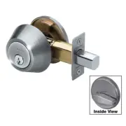 Master Lock Grd 3 Single Cylinder Deadbolt WR5 SN