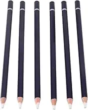 6Pcs Eraser Pencil Set, Premium Wood Easy Erasion Comfortable Grip, Wide Application Eraser Pen with Ideal Sketch, Illustration, Charcoal Sketch