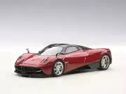 1/43 Pagani Huayra Red with Display Showcase Diecast Car Model By AUTOart 58208
