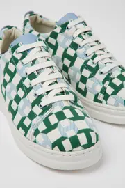 Runner Up Multicolored textile sneakers for women