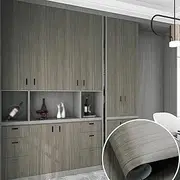 Thickened Imitation Wood Grain Stickers, Old Furniture Renovation Cabinet Closet Cabinet Door Stickers Desktop Waterproof self-Adhesive Wood Color Wallpaper(R004,60cmx2m)