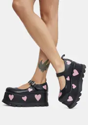 [Lamoda] Sweetheart Of Mind Platform Mary Janes