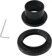[YINETTECH] Telescope Eyepieces Adapter 5P0012 Compatible with Nikon D850 D750 D500 D780 D7500 D5600 D3500, M28.6x0.6mm/M42x0.75mm