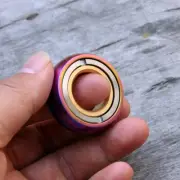 EDC Stainless Mechanic Ring Tire Haptic Toy Magnetic Fidget Slider Stress Relief