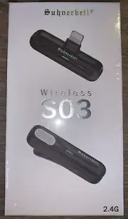 New Wireless Lavalier Microphone for iPhone iPad Video Recording Plug-Play Mini