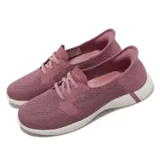 Skechers On-The-Go Swift-Fearless Slip-Ins Mauve Purple Women Casual 137290-MVE