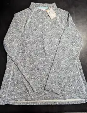 NWT WOMEN'S PETER MILLAR PULLOVER, SIZE: XL, COLOR: GRA (J565)