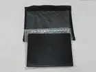 Black Folding Make-Up Travel Mirror with Bag Approx 5” X 7” NEW
