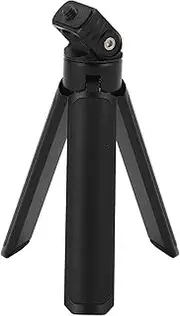 Mini Tripod for Camera, Portable Small Tripod with 1/4 Screw, Universal for DSLR, Phone, Adjustable Head, Portable Vlog Travel Selfie Stick Grip Tripod