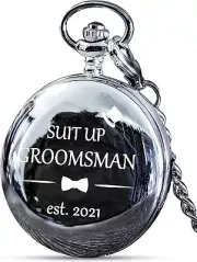 Groomsmen Gifts for Wedding - Perfect for Groomsmen Proposal ‘Suit Up Groomsman'