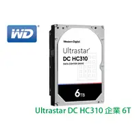 在飛比找蝦皮購物優惠-工業包 WD Ultrastar DC HC310 6T 6