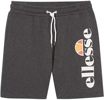 Ellesse Bossini Fleece Shorts Dark Grey Marl